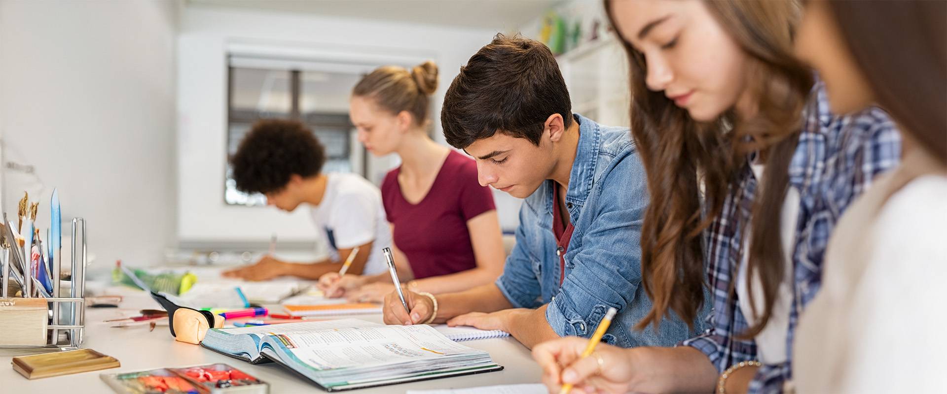 SAT Prep Banner – Xocratic Student preparing for SAT with Xocratic coaching